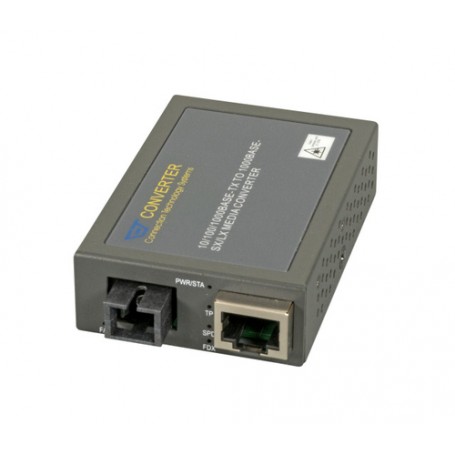 EFB Elektronik MCT-3002W2B-SM10 convertitore multimediale di rete 1000 Mbit/s Modalità singola Grigio (MCT-3002W2B-SM10)