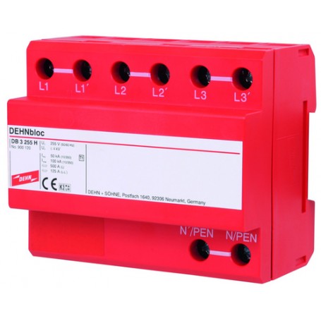 DEHN DB 3 255 H Rosso 230 - 400 V (900 120)