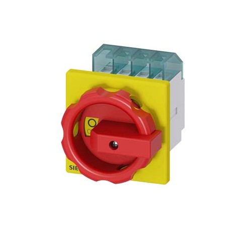 Siemens Schalter & Taster interruttore elettrico 4P Rosso, Giallo (3LD20031TL53)