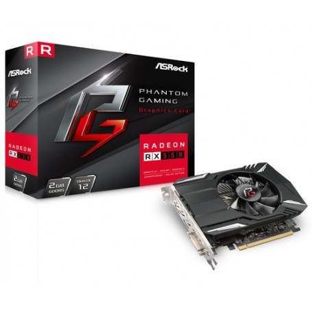 Asrock 90-GA0500-00UANF scheda video AMD Radeon RX 550 2 GB GDDR5 (90-GA0500-00UANF)