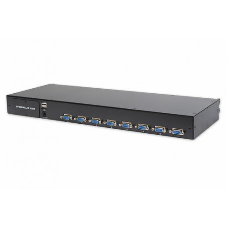 Digitus DS-72213 switch per keyboard-video-mouse (kvm) Montaggio rack Nero (DS-72213)