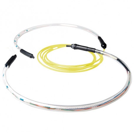 ACT RL4111 cavo a fibre ottiche 110 m 8x LC OS2 Giallo (RL4111)