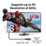 CLUB3D CAC-1390 cavo HDMI HDMI tipo A (Standard) Nero, Bronzo (CAC-1390)