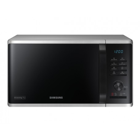 Samsung MG23K3515AS forno a microonde Superficie piana Microonde con grill 23 L 800 W Nero, Argento (MG23K3515AS)