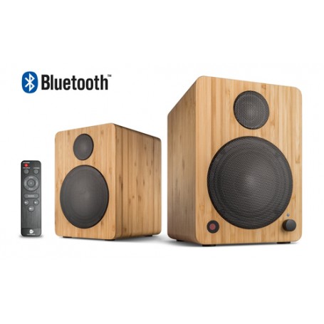 Wavemaster CUBE MINI NEO BAMBOO 2-vie Marrone Senza fili 36 W (66372)