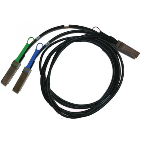 Mellanox Technologies MCP7H50-H001R30 cavo InfiniBand 1 m QSFP56 2x QSFP56 Nero (MCP7H50-H001R30)