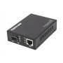 Intellinet 508193 convertitore multimediale di rete 10000 Mbit/s Nero (508193)