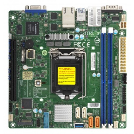 Supermicro X11SCL-IF Intel C242 LGA 1151 (Presa H4) Mini-ITX (MBD-X11SCL-IF)