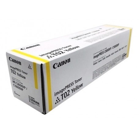Canon T02 cartuccia toner 1 pz Originale Giallo (8532B001)
