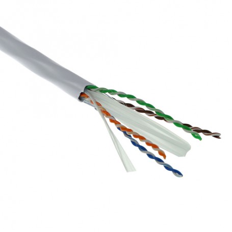 ACT XS6105 cavo di rete Grigio 500 m Cat6a U/UTP (UTP) (XS6105)