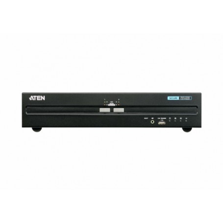 Aten CS1142D switch per keyboard-video-mouse (kvm) Nero (CS1142D-AT-G)
