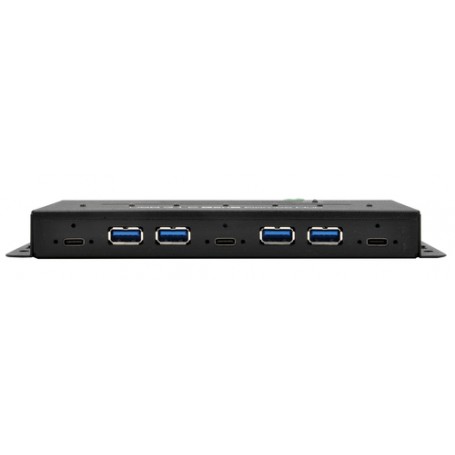EXSYS EX-1247HMVS hub di interfaccia USB 3.2 Gen 1 (3.1 Gen 1) Type-C 10000 Mbit/s Nero (EX-1247HMVS)