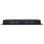 EXSYS EX-1247HMVS hub di interfaccia USB 3.2 Gen 1 (3.1 Gen 1) Type-C 10000 Mbit/s Nero (EX-1247HMVS)