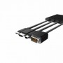 Belkin B2B166 cavo e adattatore video 2,4 m USB tipo-C Nero (B2B166)