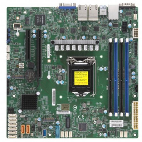 Supermicro MBD-X11SCH-LN4F scheda madre Intel C246 LGA 1151 (Presa H4) micro ATX (MBD-X11SCH-LN4F)