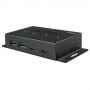 Lindy 43094 hub di interfaccia USB 3.2 Gen 2 (3.1 Gen 2) Type-C 10000 Mbit/s Nero (43094)