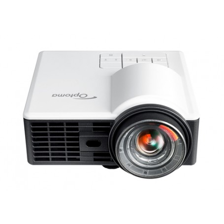 Optoma ML1050ST+ videoproiettore Short throw projector 1000 ANSI lumen DLP WXGA (1280x800) Compatibilità 3D Nero (E1P2A2F6E1Z1)