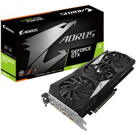 Gigabyte GV-N166TAORUS-6GD scheda video NVIDIA 6 GB GDDR6 (GV-N166TAORUS-6GD_PROMO)