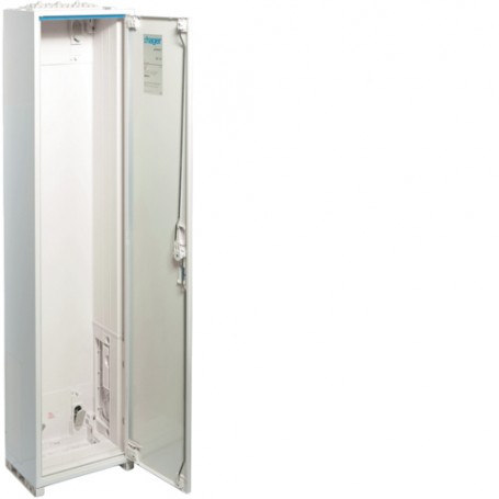 Hager ZB41S centralino Acciaio IP44 (ZB41S)