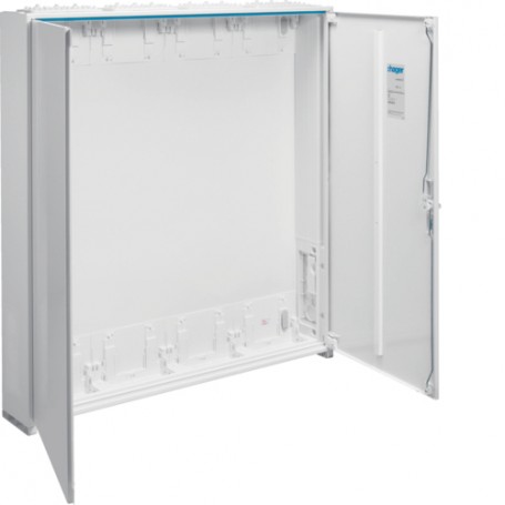 Hager ZB34ES centralino Acciaio IP44 (ZB34ES)