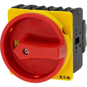 Eaton P3-100/EA/SVB/N interruttore elettrico Interruttore rotante 3P Rosso, Giallo (019890)