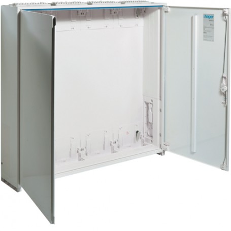 Hager ZB24S centralino Acciaio IP44 (ZB24S)