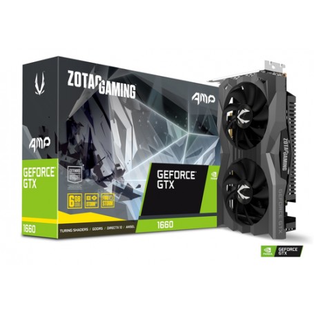 Zotac ZT-T16600D-10M scheda video NVIDIA GeForce GTX 1660 6 GB GDDR5 (ZT-T16600D-10M) (ZT-T16600D-10M_PROMO)