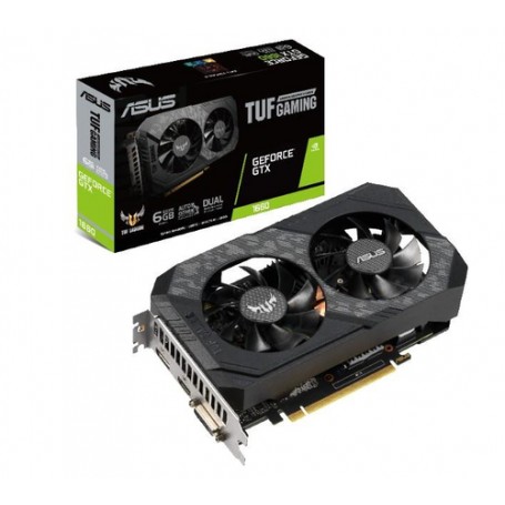 ASUS TUF-GTX1660-6G-GAMING NVIDIA GeForce GTX 1660 6 GB GDDR5 (90YV0CU3-M0NA00) (90YV0CU3-M0NA00_PROMO)