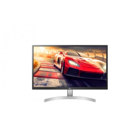 LG 27UL500-W monitor piatto per PC 68,6 cm (27") 3840 x 2160 Pixel 4K Ultra HD LED Argento (27UL500-W)
