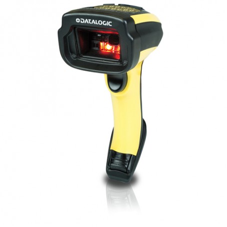 Datalogic PowerScan 95X1 Auto Range Lettore di codici a barre portatile 1D/2D LED Nero, Giallo (PBT9501-ARRBK20EU)