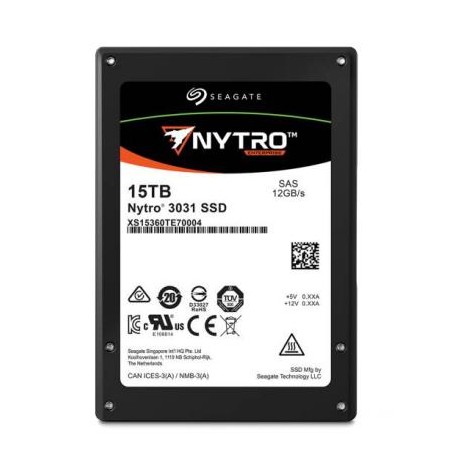 Seagate Enterprise XS15360TE70014 drives allo stato solido 2.5" 15360 GB SAS 3D eTLC (XS15360TE70014)