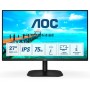 AOC 27B2H monitor piatto per PC 68,6 cm (27") 1920 x 1080 Pixel Full HD LED Nero (27B2H)