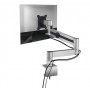 Durable 508323 supporto da tavolo per Tv a schermo piatto 96,5 cm (38") Morsa/Bullone di ancoraggio Argento (508323)