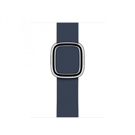 Apple MXPD2ZM/A accessorio per smartwatch Band Blu Pelle (MXPD2ZM/A)