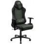 Aerocool KNIGHT AeroSuede Sedia per gaming universale Nero, Verde (KNIGHTGR)