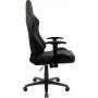 Aerocool KNIGHT AeroSuede Sedia per gaming universale Nero, Verde (KNIGHTGR)