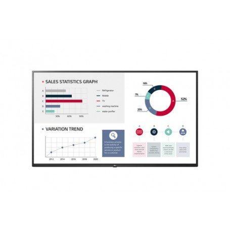 LG 65UL3G Pannello A digitale 165,1 cm (65") IPS 4K Ultra HD Nero (65UL3G-B)