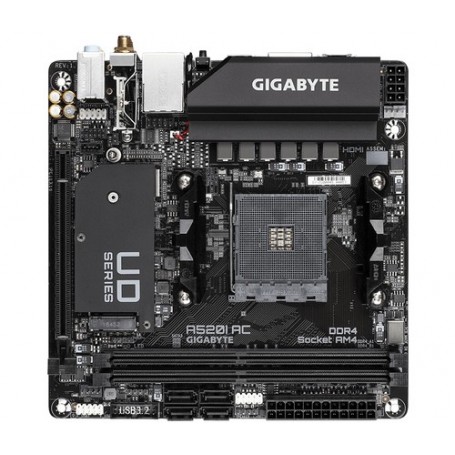 Gigabyte A520I AC scheda madre AMD A520 Presa AM4 mini ITX (A520I AC)