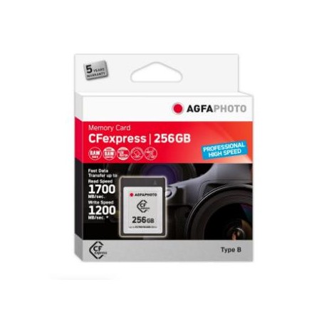 AgfaPhoto CFexpress Professional memoria flash 256 GB NAND (10441)