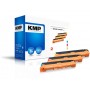 KMP B-T125X cartuccia toner 3 pz Compatibile Ciano, Magenta, Giallo (1268,3030)