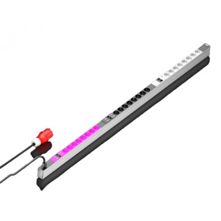 Rittal DK 7979.134 unità di distribuzione dell'energia (PDU) 24 presa(e) AC Nero, Grigio, Rosa, Bianco (7979.134)