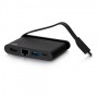 C2G C2G54455 replicatore di porte e docking station per notebook Cablato USB 3.2 Gen 1 (3.1 Gen 1) Type-C Nero (C2G54455)