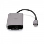 C2G C2G54456 replicatore di porte e docking station per notebook Cablato USB 3.2 Gen 1 (3.1 Gen 1) Type-C Nero (C2G54456)