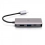 C2G C2G54456 replicatore di porte e docking station per notebook Cablato USB 3.2 Gen 1 (3.1 Gen 1) Type-C Nero (C2G54456)