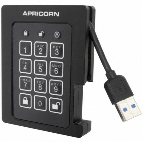 Apricorn Aegis Padlock 4000 GB Nero (ASSD-3PL256-4TBF)
