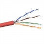 ACT Cat6, 305m cavo di rete Rosso S/FTP (S-STP) (FP655B)