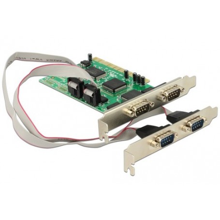 DeLOCK PCI Card 4x Serial scheda di interfaccia e adattatore (89046)