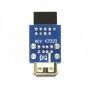 DeLOCK 1 x 9-pin 2.54 mm/2 x USB 2.0-A Nero, Blu, Argento (41825)