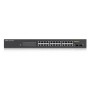 Zyxel GS1900-24HP Gestito L2 Gigabit Ethernet (10/100/1000) Supporto Power over Ethernet (PoE) Nero (GS1900-24HP-EU0101F)