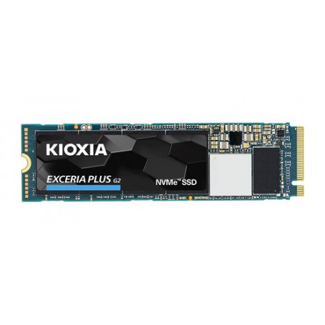 Kioxia EXCERIA PLUS G2 M.2 1000 GB PCI Express 3.1a BiCS FLASH TLC NVMe (LRD20Z001TG8)